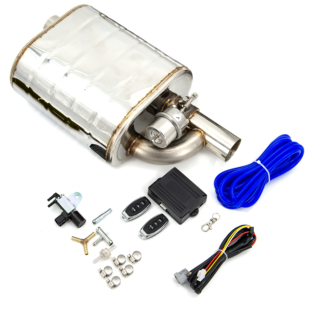 Exhaust Dump Valve With Wireless Remote - Uniwersalny układ wydechowy samochodu, tłumik wydechu