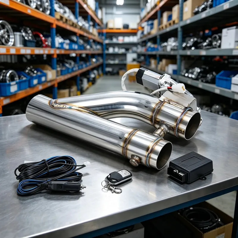 Dual Exhaust Cutout Valve Y Pipe Stainless - Ulepszone elektryczne zawory wydechowe LK z