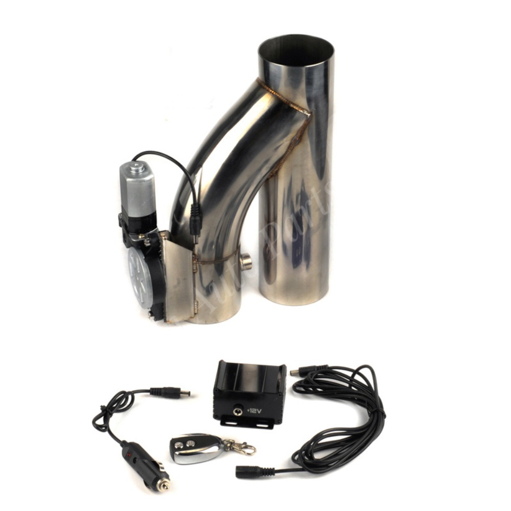 Exhaust Dump Valve With Wireless Remote - Uniwersalny zawór wywietrzający ze stali nierdzewnej
