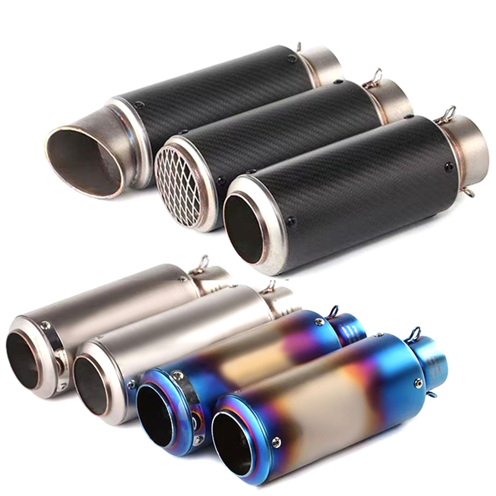 Exhaust Muffler Stainless Steel Universal - Uniwersalny tłumik motocyklowy 51 mm 60