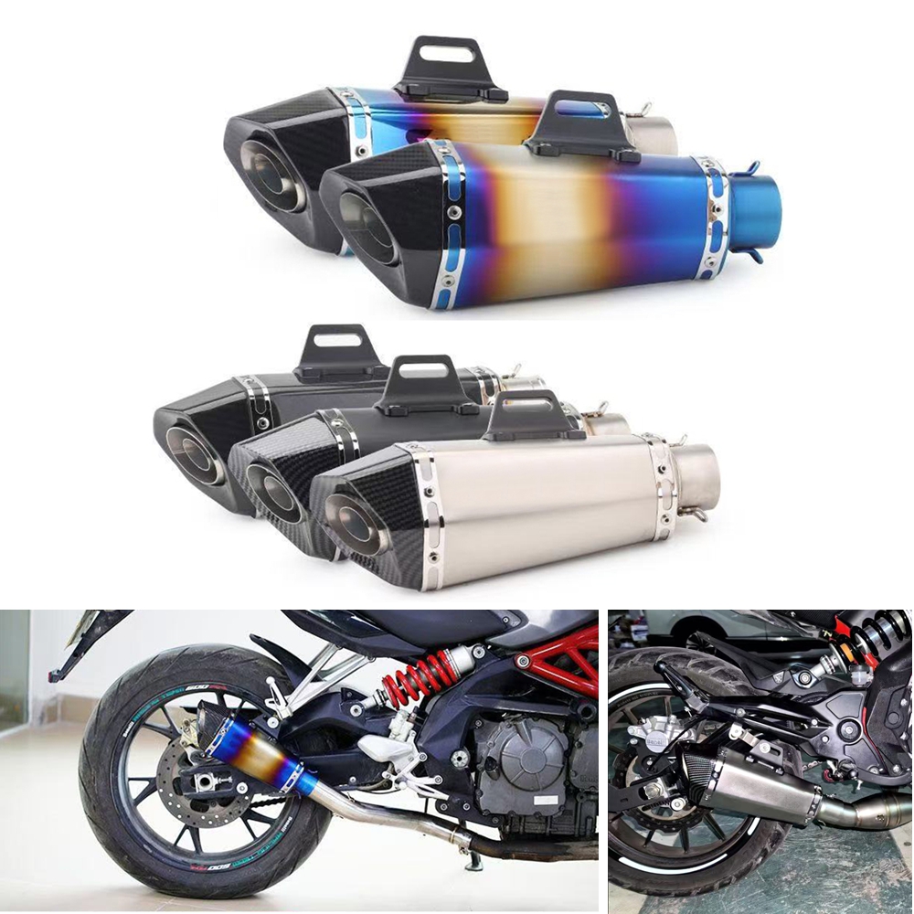 Uniwersalny tłumik motocyklowy – Exhaust Muffler Stainless Steel Universal recenzja i cena