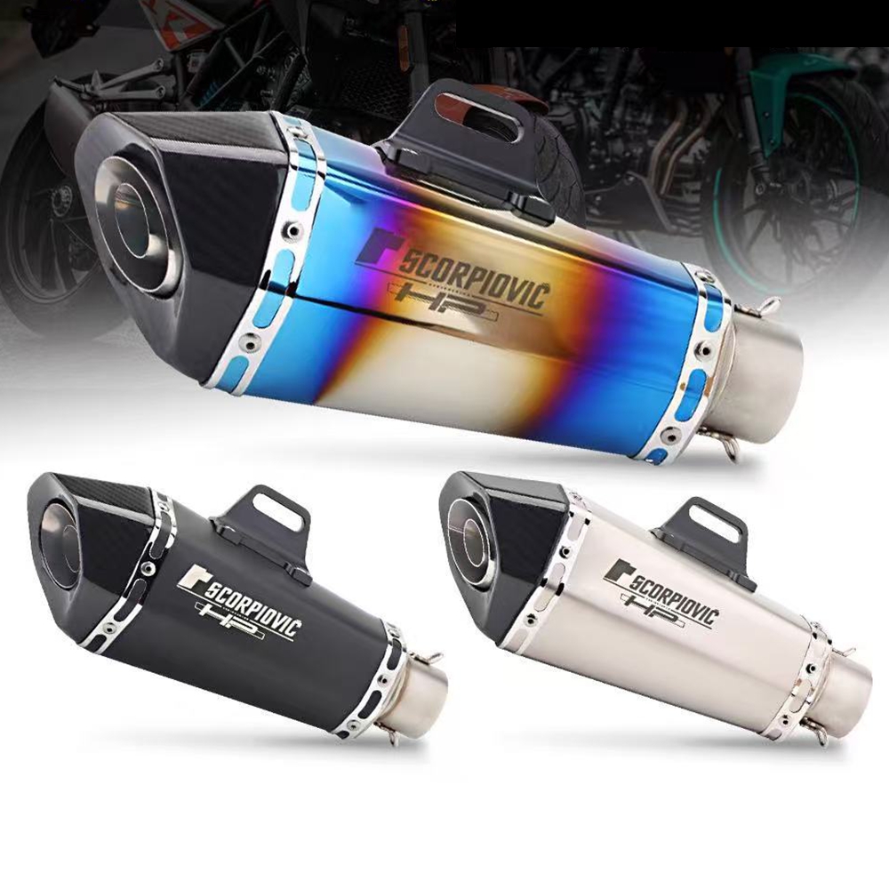 Uniwersalny tłumik motocyklowy – Exhaust Muffler Stainless Steel Universal recenzja i cena