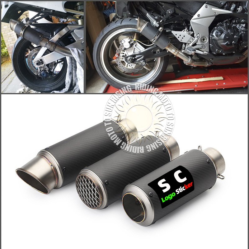 Uniwersalna rura wydechowa SC  – Exhaust Muffler Stainless Steel Universal recenzja i cena
