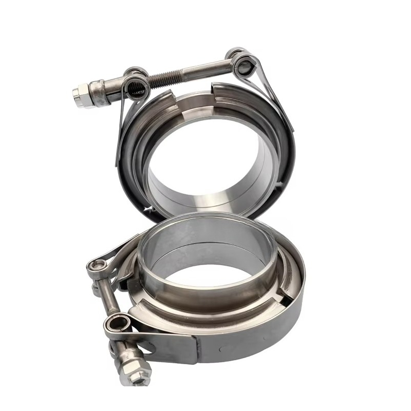 Zestaw zacisków V z szybkim sy – Exhaust V Band Clamp Flange Kit Stainless recenzja i cena