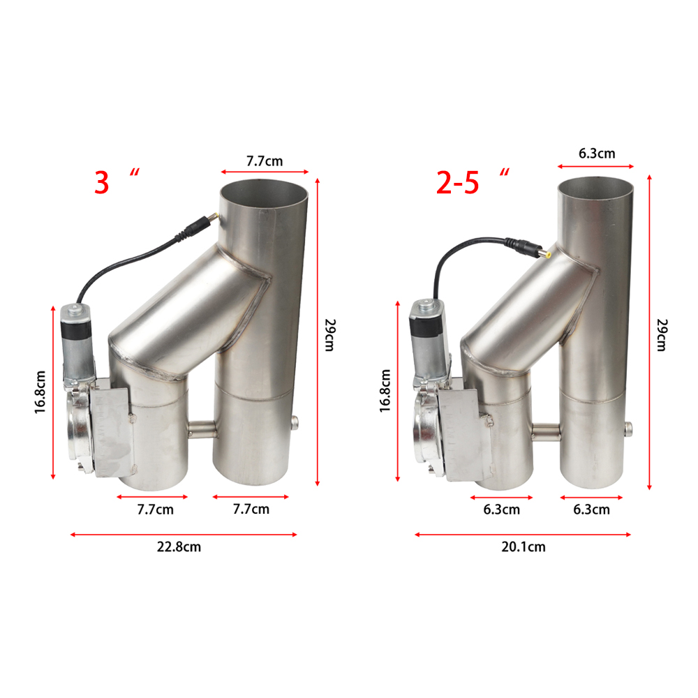 Zestaw rury wydechowej samocho – Dual Exhaust Cutout Valve Y Pipe Stainless recenzja i cena