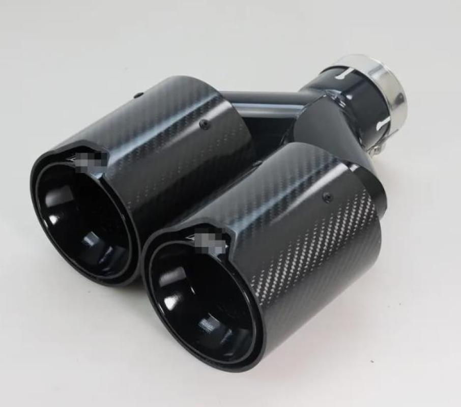 63 mm – średnica wlotu, 101 mm – Exhaust Tips Dual Outlet Carbon Fiber 63Mm recenzja i cena