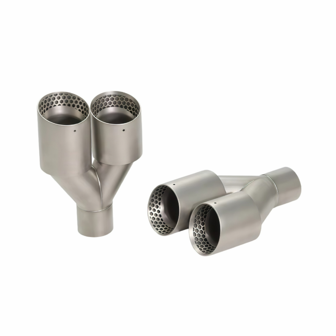 Uniwersalne matowe srebrne koń – Exhaust Muffler Stainless Steel Universal recenzja i cena