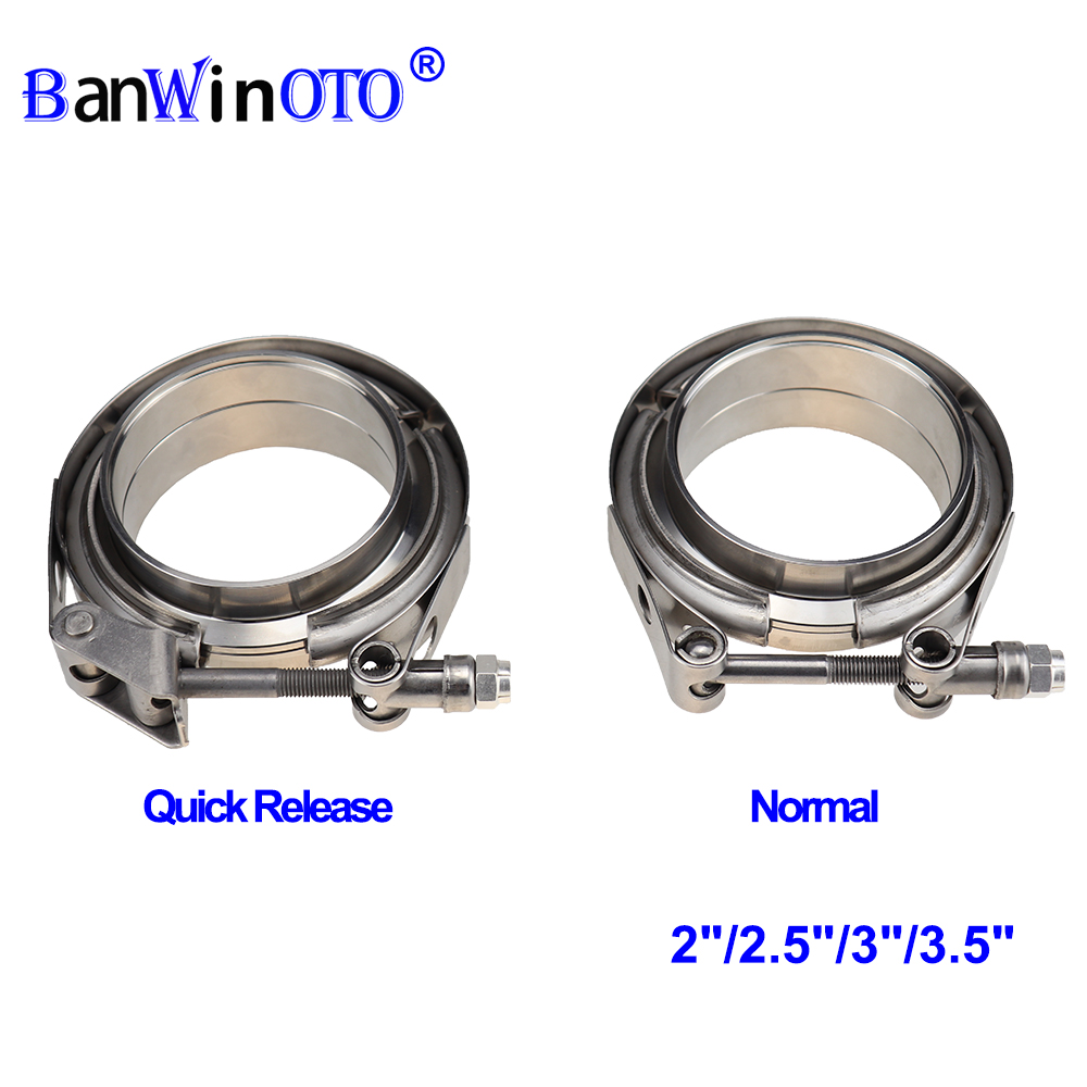 Zestaw obejm V-band ze stali n – Exhaust V Band Clamp Flange Kit Stainless recenzja i cena