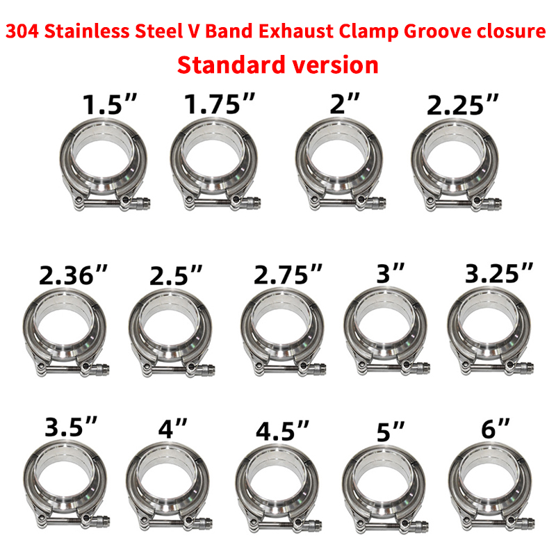Obejma V-Band ze stali nierdze – Exhaust V Band Clamp Flange Kit Stainless recenzja i cena