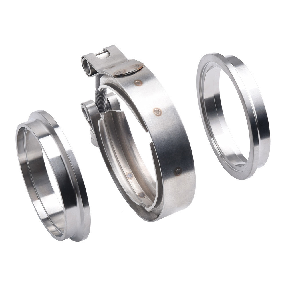 3' 3,25' 3,5' 4' Zestaw zacisk – Exhaust V Band Clamp Flange Kit Stainless recenzja i cena