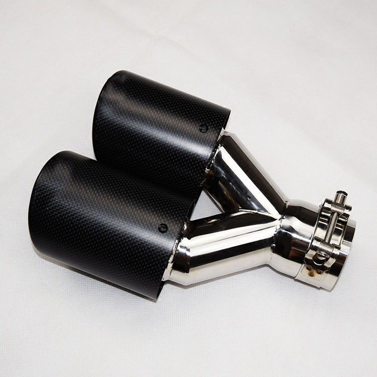 Producent końcówek wydechowych – Exhaust Tips Dual Outlet Carbon Fiber 63Mm recenzja i cena
