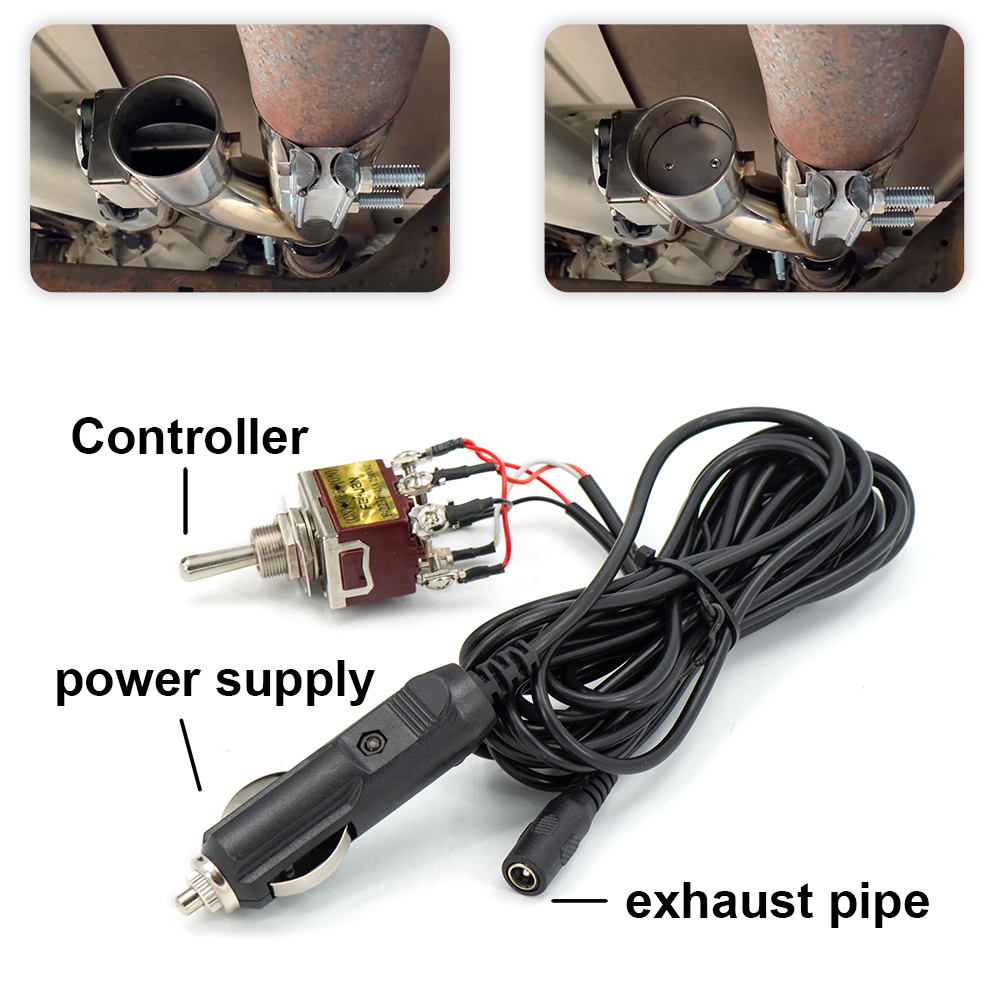 Uniwersalny Y-kolektor elektry – Dual Exhaust Cutout Valve Y Pipe Stainless recenzja i cena