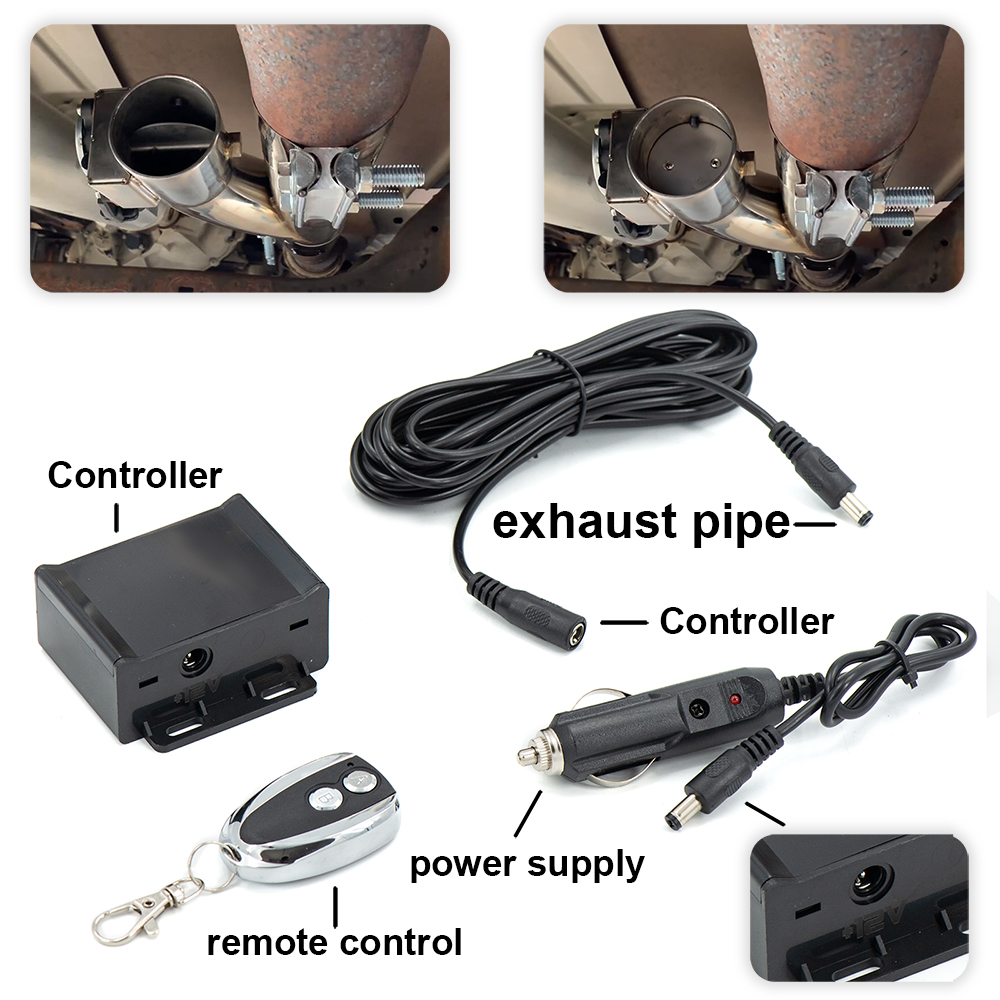 Uniwersalny Y-kolektor elektry – Dual Exhaust Cutout Valve Y Pipe Stainless recenzja i cena