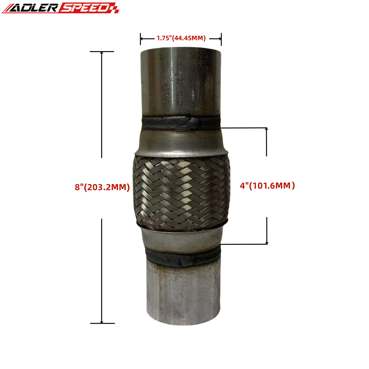 Złącze wydechowe ze stali nier – Exhaust Flex Pipe Braid Stainless Steel 2.5 recenzja i cena