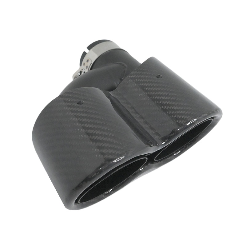 Podwójne końcówki wydechu typu – Exhaust Tips Dual Outlet Carbon Fiber 63Mm recenzja i cena