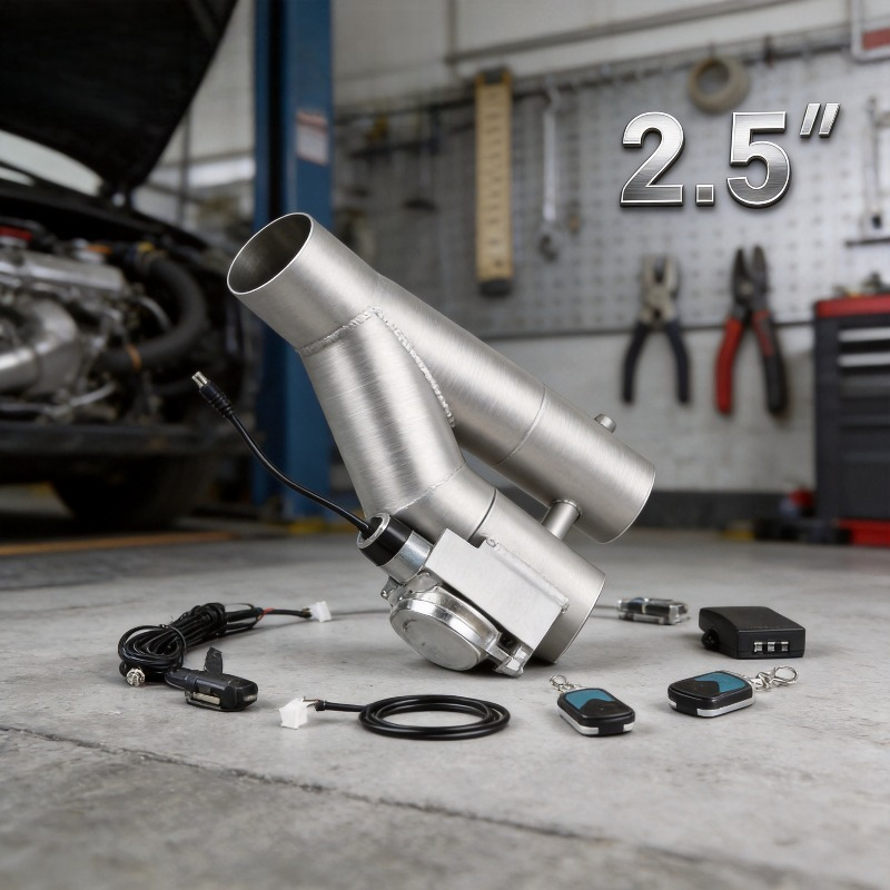 Zestaw elektrycznego zaworu wy – Dual Exhaust Cutout Valve Y Pipe Stainless recenzja i cena