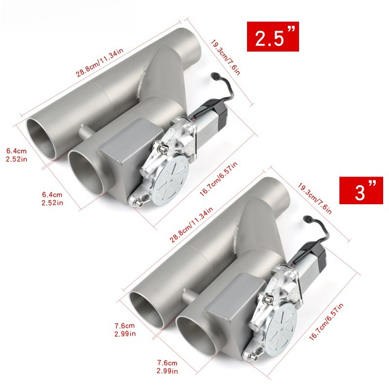 Zestaw elektrycznego zaworu wy – Dual Exhaust Cutout Valve Y Pipe Stainless recenzja i cena