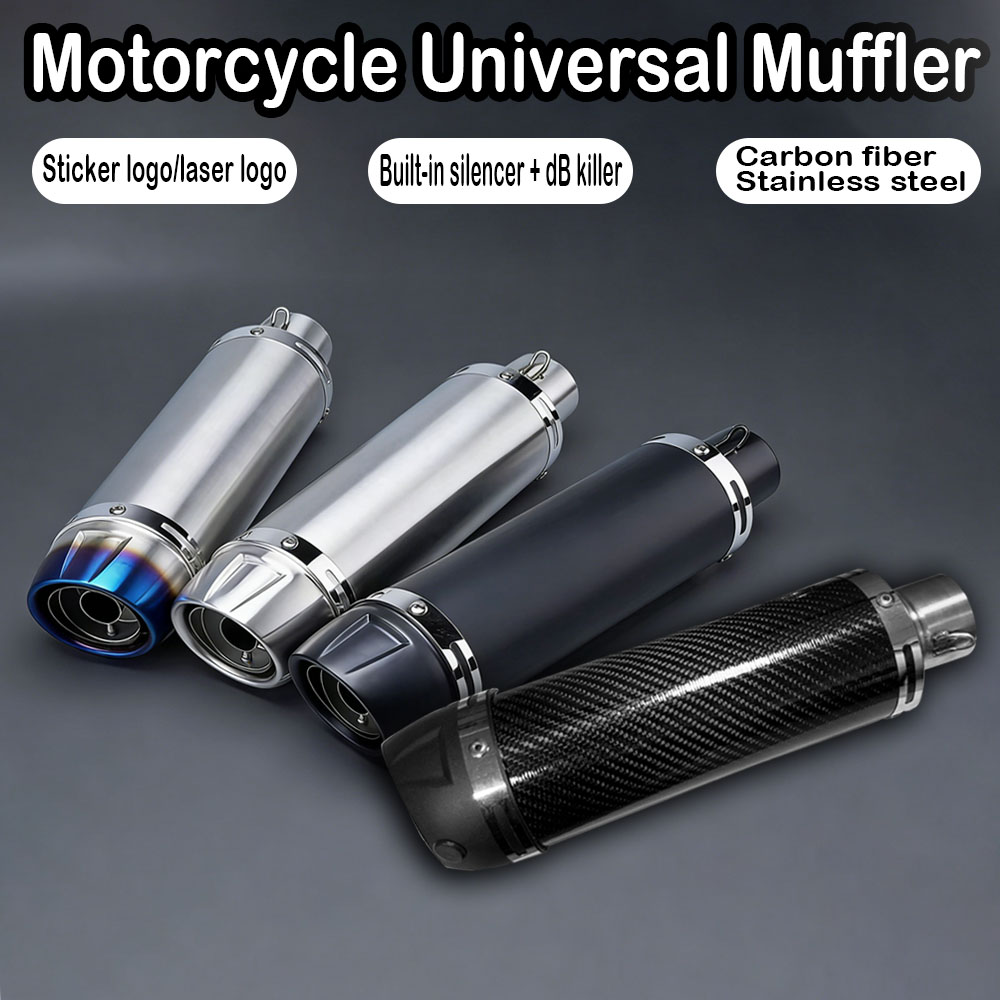 Uniwersalny tłumik wydechu mot – Exhaust Muffler Stainless Steel Universal recenzja i cena