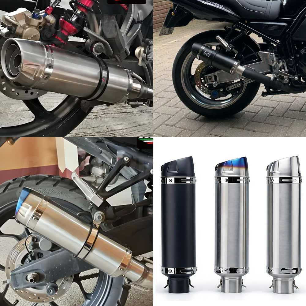 Uniwersalny tłumik wydechu mot – Exhaust Muffler Stainless Steel Universal recenzja i cena