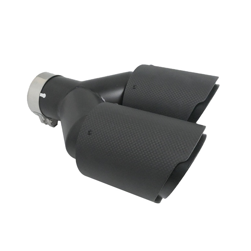 Samochodowy układ wydechowy ty – Exhaust Tips Dual Outlet Carbon Fiber 63Mm recenzja i cena
