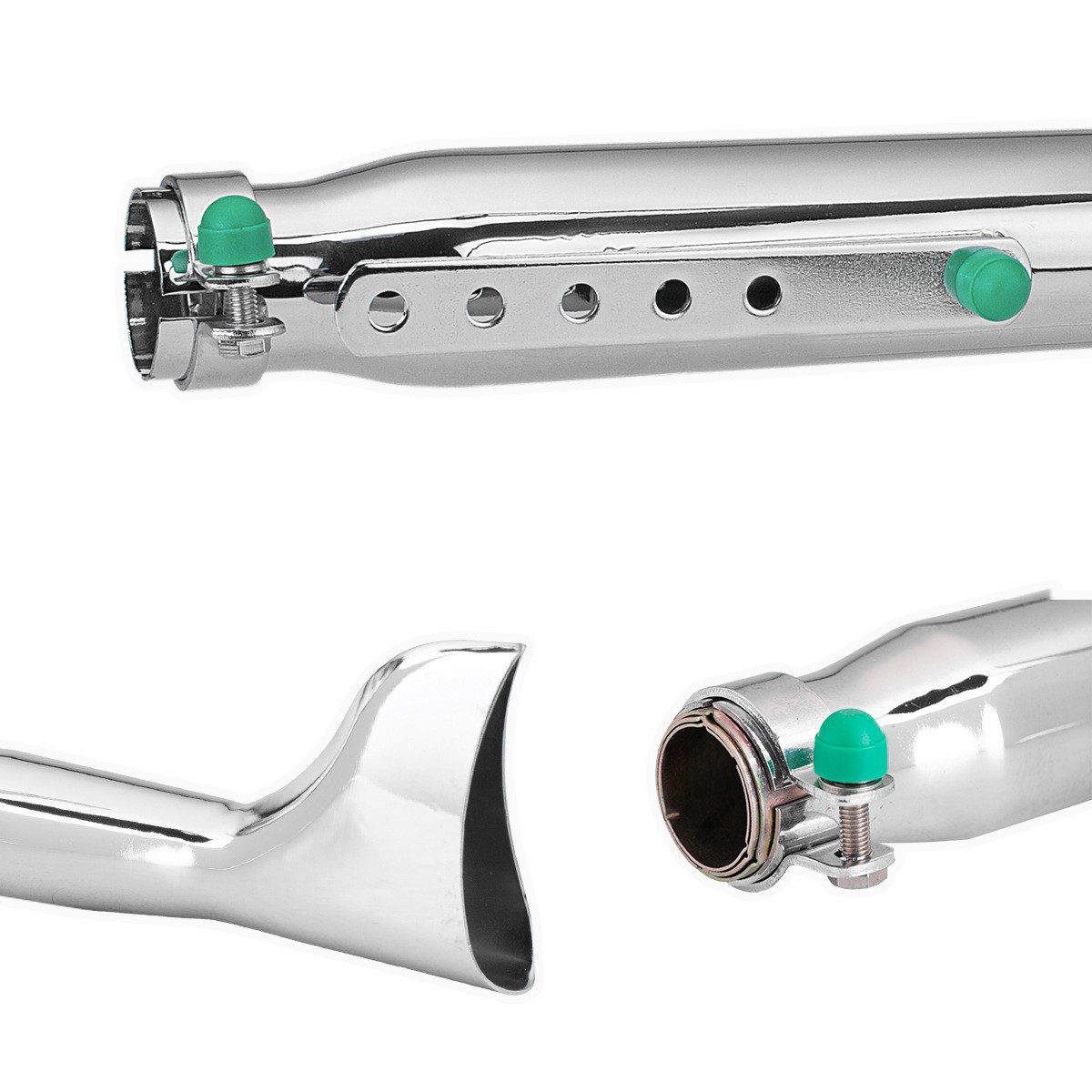 Uniwersalna motocyklowa rura w – Exhaust Muffler Stainless Steel Universal recenzja i cena