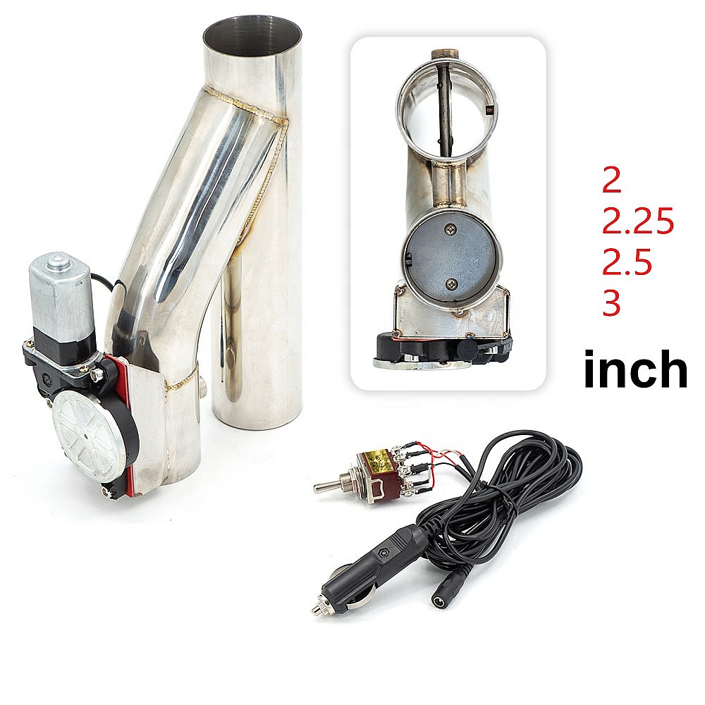 Uniwersalny 2 2.25 2.5 3-calow – Dual Exhaust Cutout Valve Y Pipe Stainless recenzja i cena