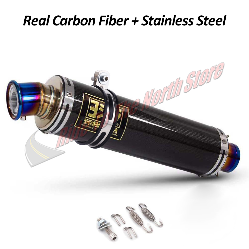 Uniwersalny wydech motocyklowy – Exhaust Muffler Stainless Steel Universal recenzja i cena