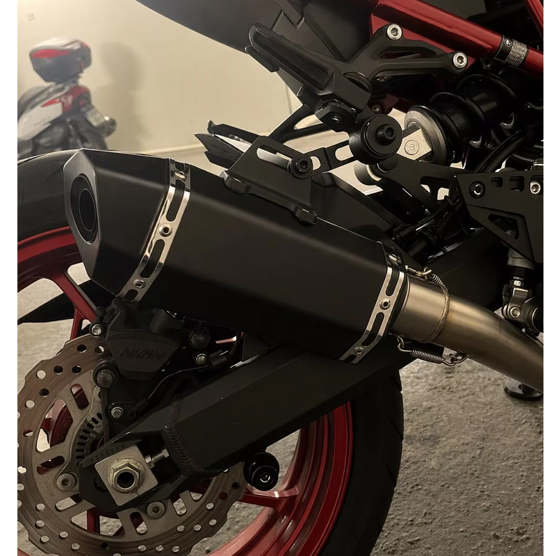 Uniwersalny tłumik wydechu mot – Exhaust Muffler Stainless Steel Universal recenzja i cena