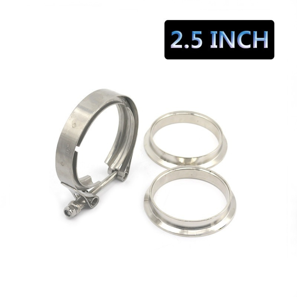 Zestawy obejm V-band do turbos – Exhaust V Band Clamp Flange Kit Stainless recenzja i cena