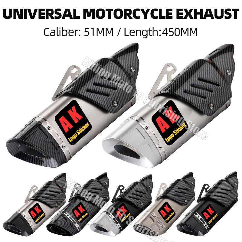 51MM uniwersalny AK tłumik wyd – Exhaust Muffler Stainless Steel Universal recenzja i cena