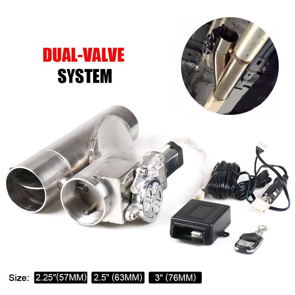 Kolektory ze stali nierdzewnej – Dual Exhaust Cutout Valve Y Pipe Stainless recenzja i cena